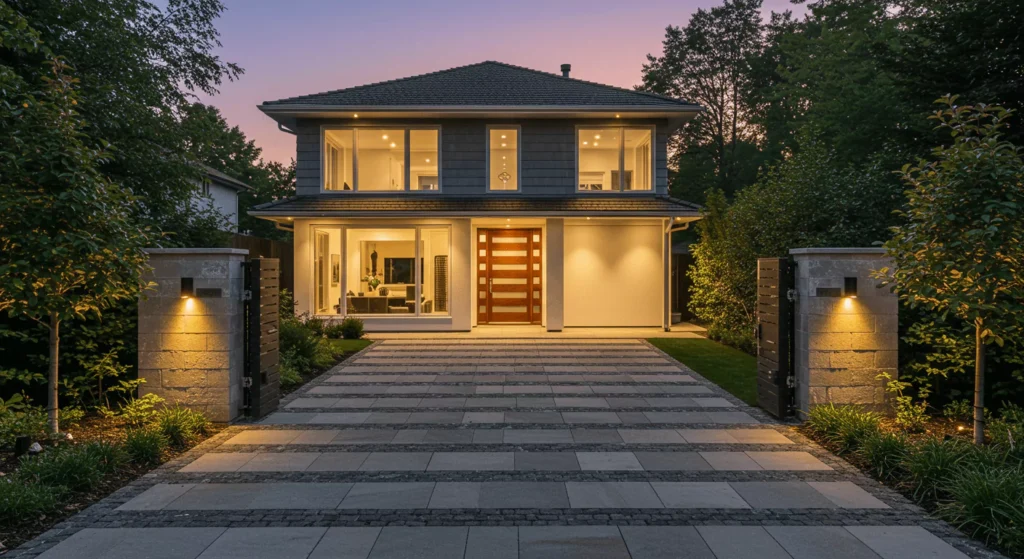 Driveway paving