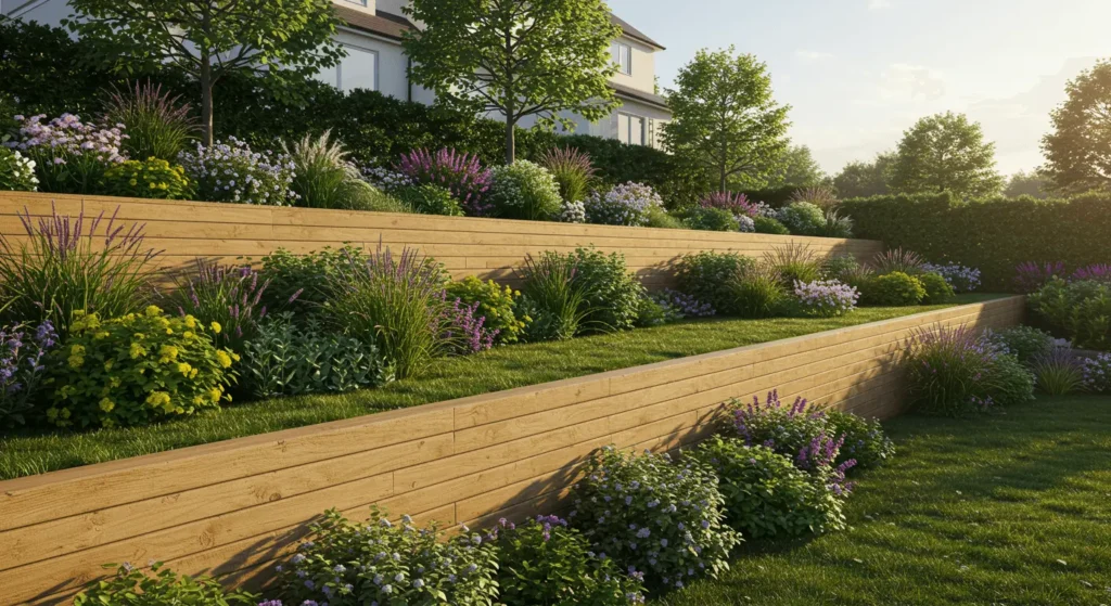 Timber Retaining Wall Geelong